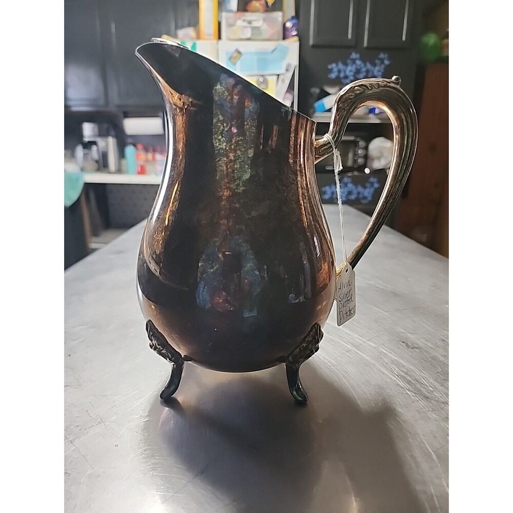 Vintage Alvin Silver Plated Pitcher
